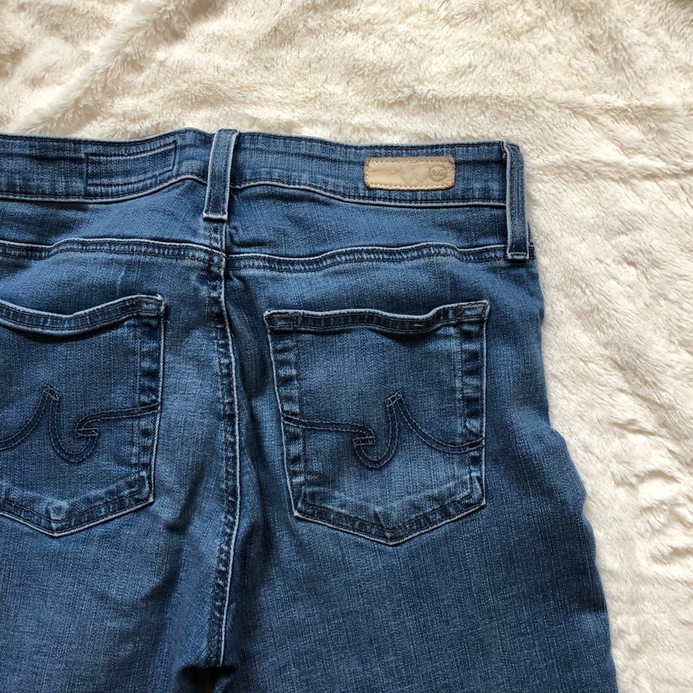 AG High Waisted Jeans The Farrah Skinny ankle